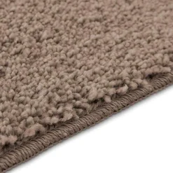vidaXL Antislip Badmat Set 2 st Bruin 50 x 50 cm PP