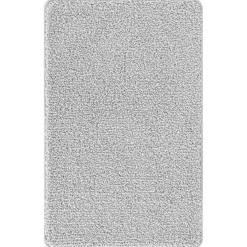 vidaXL Antislip Badmat Set 2 st Grijs 50 x 50 cm PP
