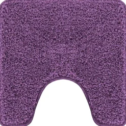 vidaXL Antislip Badmat Set 2 st Paars 50 x 50 cm PP