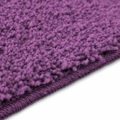vidaXL Antislip Badmat Set 2 st Paars 50 x 50 cm PP