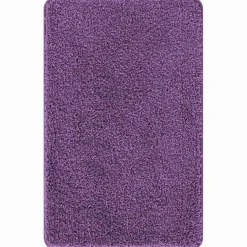 vidaXL Antislip Badmat Set 2 st Paars 50 x 50 cm PP