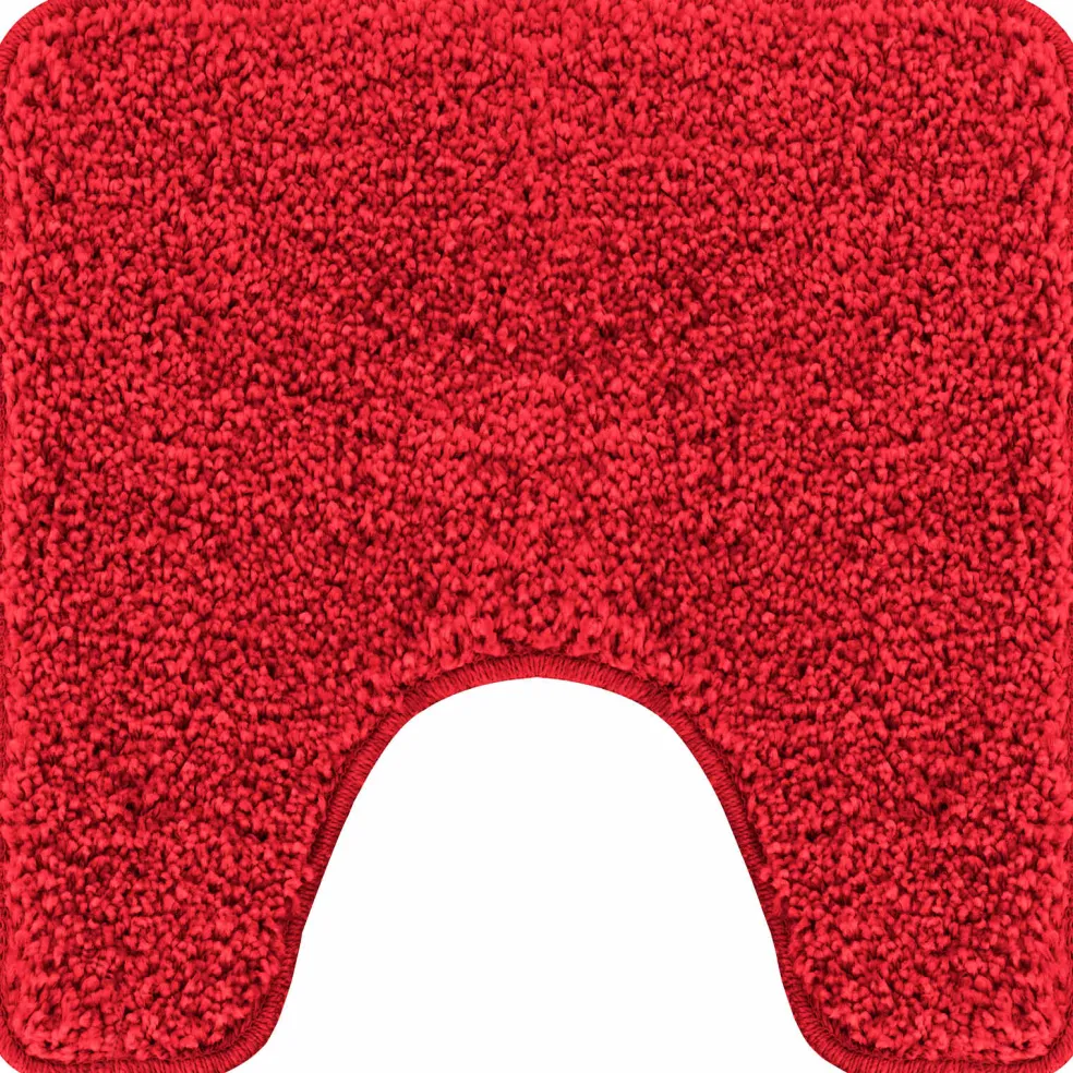 vidaXL Antislip Badmat Set 3 st Rood 50 x 80 cm PP