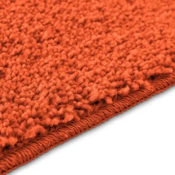 vidaXL Antislip Badmat Set 3 st Oranje 50 x 80 cm PP