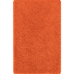 vidaXL Antislip Badmat Set 3 st Oranje 50 x 80 cm PP