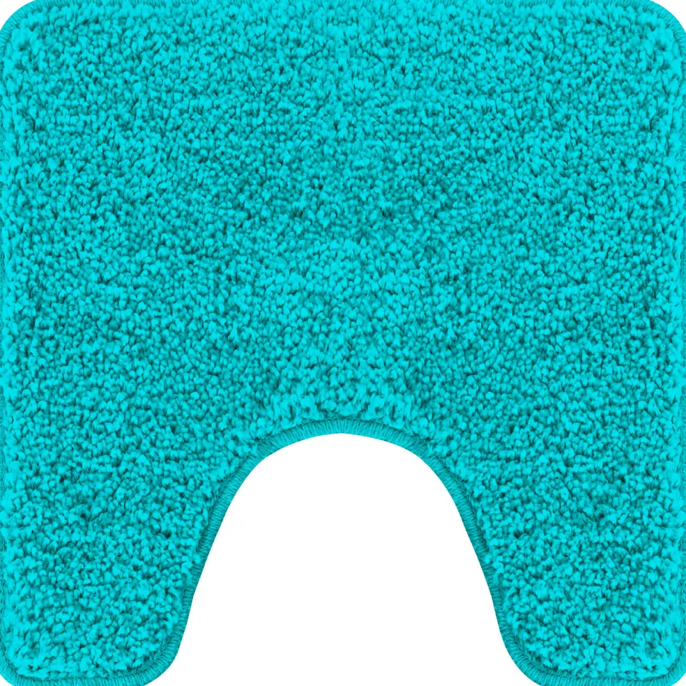 vidaXL Antislip Badmat Set 3 st Turquoise 50 x 80 cm PP