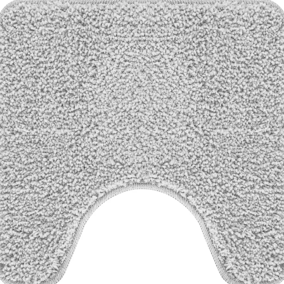 vidaXL Antislip Badmat Set 3 st Grijs 50 x 80 cm PP