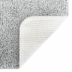 vidaXL Antislip Badmat Set 3 st Grijs 50 x 80 cm PP