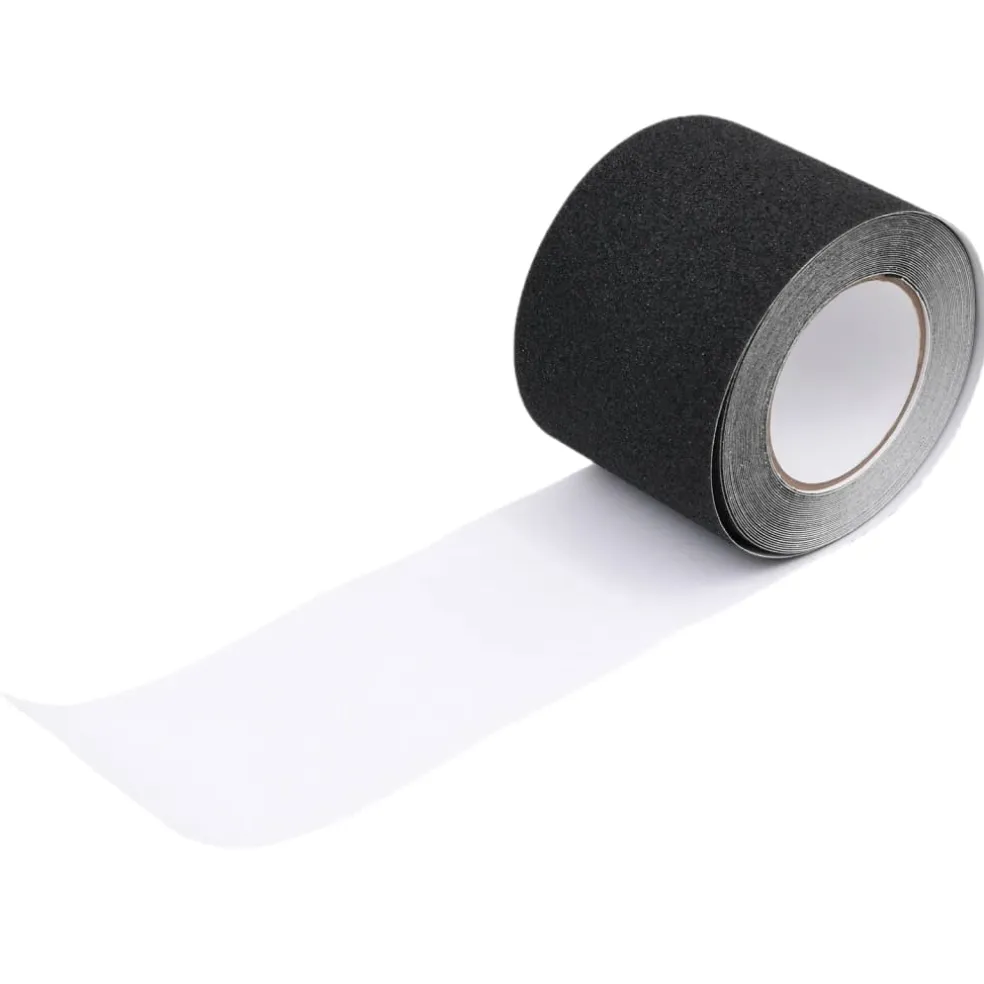 vidaXL Anti-sliptape 0,1x10 m PVC zwart