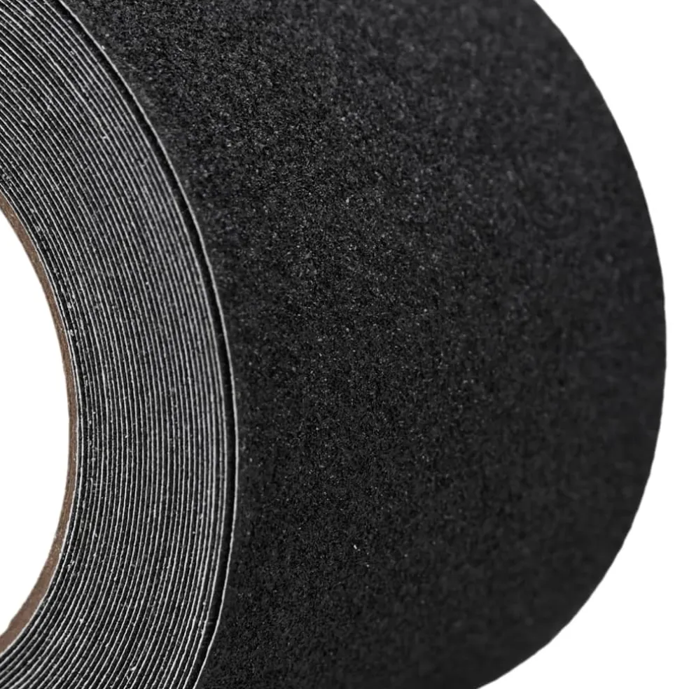vidaXL Anti-sliptape 0,1x10 m PVC zwart