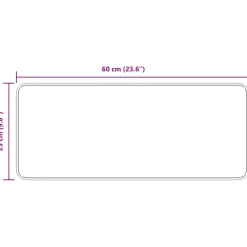 vidaXL Antislip Trapmatten 15 st 60 x 25 cm Bruin PP Rechthoekig