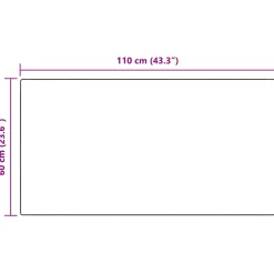 vidaXL Antislip vloerkleed van imitatie konijnenbont OLITE Beige