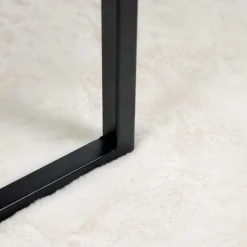 vidaXL Antislip vloerkleed van imitatie konijnenbont OLITE