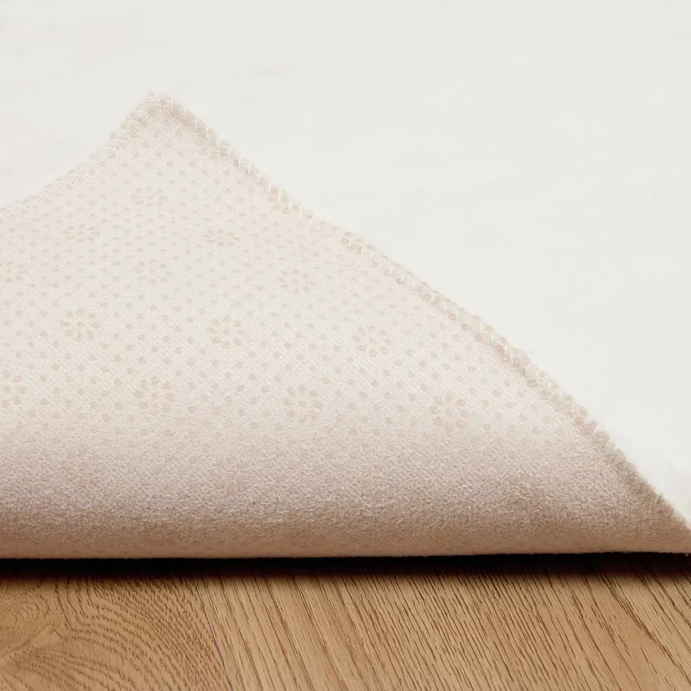 vidaXL Antislip vloerkleed van imitatie konijnenbont OLITE