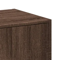 vidaXL Apothekerskast 30x41x77,5 cm bewerkt hout bruin eikenkleurig