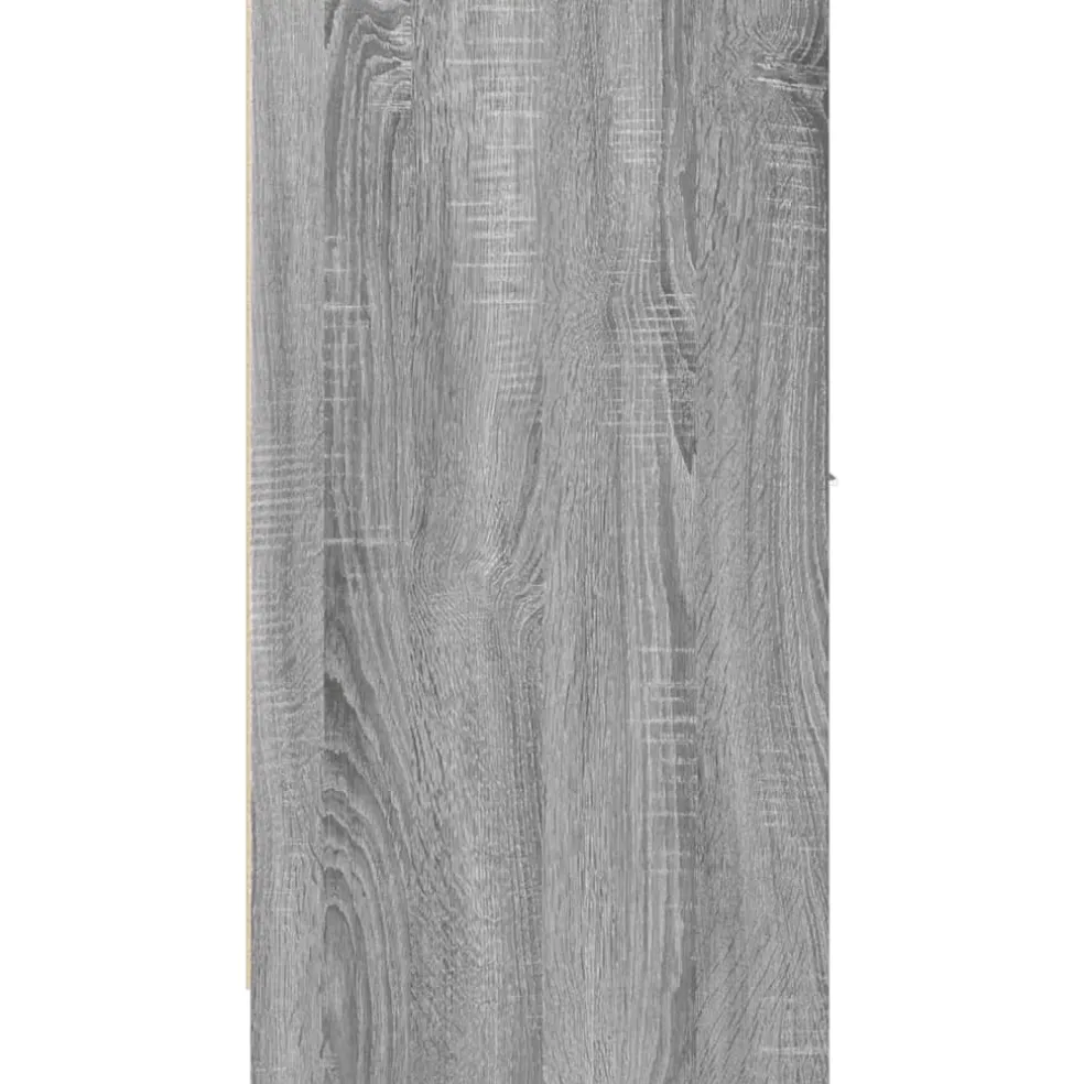 vidaXL Apothekerskast 30x41x77,5 cm bewerkt hout grijs sonoma eiken