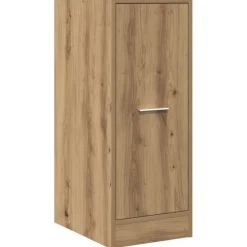 vidaXL Apothekerskast 30x41x77,5 cm bewerkt hout artisanaal eikenkleur