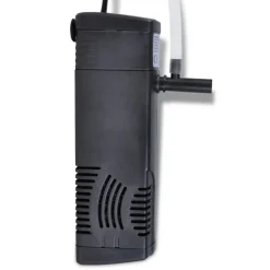 vidaXL Aquariumfilterpomp met actief koolstof 300 L/u