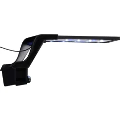 vidaXL Aquariumlamp met klem LED 25-45 cm blauw en wit