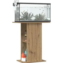 vidaXL Aquariumstandaard Artisan Eikenhout 36x60,5x72,5 cm