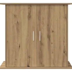 vidaXL Aquariumstandaard Artisan Eikenhout 81x36x73 cm Bewerkt Hout
