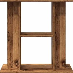 vidaXL Aquariumstandaard Oud Hout 60x30x60 cm Bewerkt Hout