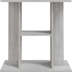 vidaXL Aquariumstandaard Sonoma Grijs 60x30x60 cm Bewerkt Hout