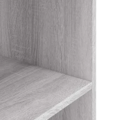 vidaXL Aquariumstandaard Sonoma Grijs 60x30x60 cm Bewerkt Hout