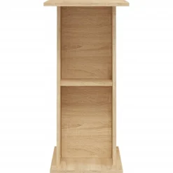vidaXL Aquariumstandaard Sonoma Eiken 60,5x36x72,5 cm Bewerkt Hout