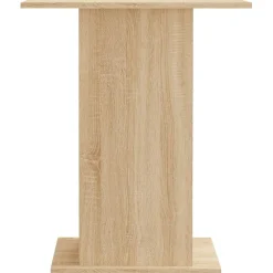 vidaXL Aquariumstandaard Sonoma Eiken 60,5x36x72,5 cm Bewerkt Hout