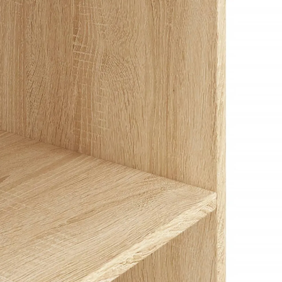 vidaXL Aquariumstandaard Sonoma Eiken 60,5x36x72,5 cm Bewerkt Hout