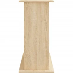 vidaXL Aquariumstandaard Sonoma Eiken 81x36x73 cm Bewerkt Hout