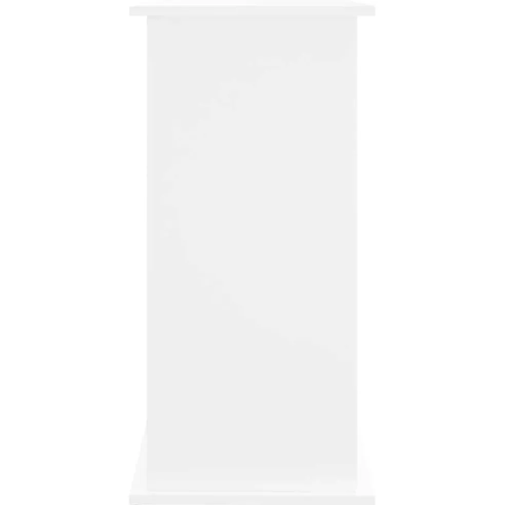 vidaXL Aquariumstandaard 81x36x73 cm bewerkt hout wit
