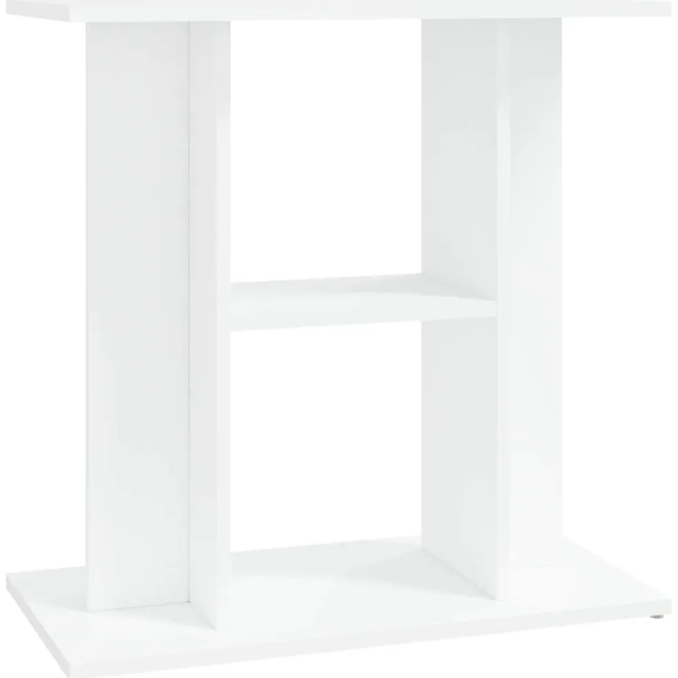 vidaXL Aquariumstandaard 60x30x60 cm bewerkt hout wit