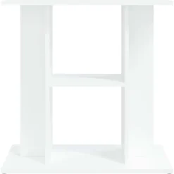 vidaXL Aquariumstandaard 60x30x60 cm bewerkt hout wit