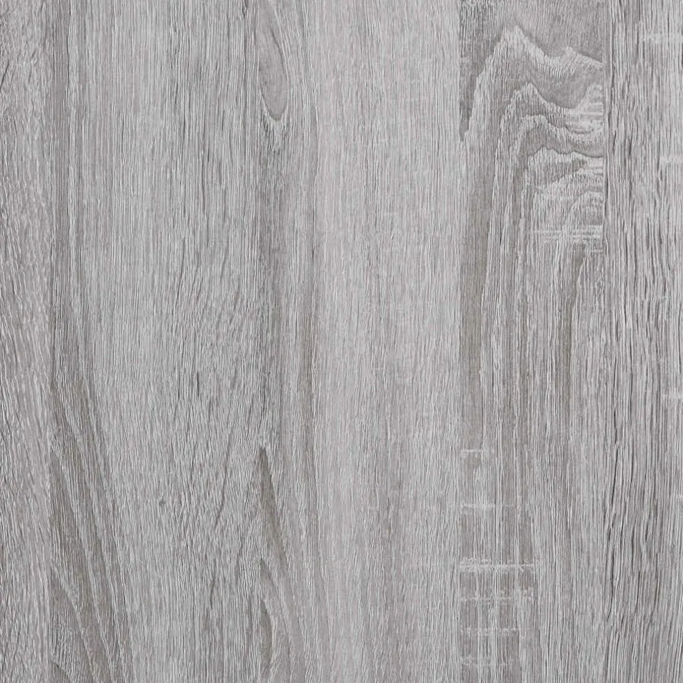 vidaXL Aquariumstandaard 81x36x73 cm bewerkt hout grijs sonoma eiken
