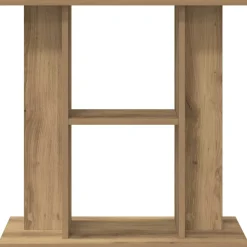 vidaXL Aquariumstandaard 60x30x60cm bewerkt hout artisanaal eikenkleur