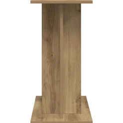 vidaXL Aquariumstandaard 60x30x60cm bewerkt hout artisanaal eikenkleur