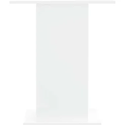 vidaXL Aquariumstandaard 60,5x36x72,5 cm bewerkt hout wit