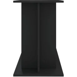 vidaXL Aquariumstandaard 120x40x60 cm bewerkt hout zwart