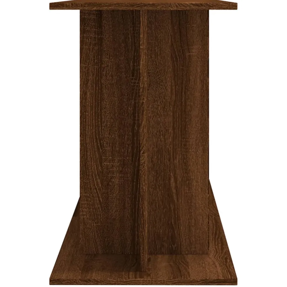 vidaXL Aquariumstandaard 120x40x60 cm bewerkt hout bruin eikenkleur