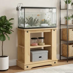 vidaXL Aquarium Stand CORONA Bruin 60 x 30 x 60 cm 150 kg
