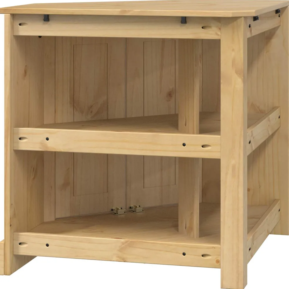 vidaXL Aquarium Stand CORONA Bruin 70 x 70 x 73 cm 300 kg