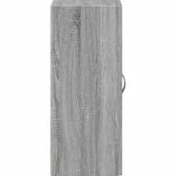 vidaXL Archiefkast 60x32x77,5 cm bewerkt hout grijs sonoma eiken