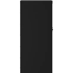 vidaXL Archiefkast 79x40x90 cm staal zwart