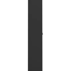 vidaXL Archiefkast 105x40x180 cm staal zwart