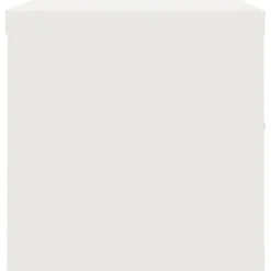 vidaXL Archiefkast 90x40x40 cm staal wit