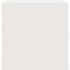 vidaXL Archiefkast 90x40x40 cm staal wit