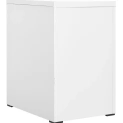 vidaXL Archiefkast 46x62x72,5 cm staal wit