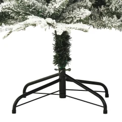 vidaXL Artificial Pre-lit Kerstboom met Ballenset Groen 150 cm