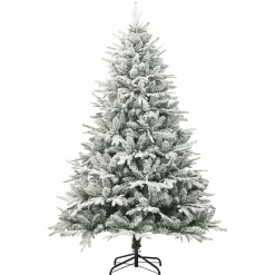 vidaXL Artificial Pre-lit Kerstboom met Ballenset Groen 150 cm